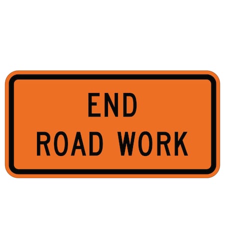 Sign Solutions Usa 18 in Height, 36 in Width, Aluminum, Horizontal Rectangle DUS08DFO3618G20-2